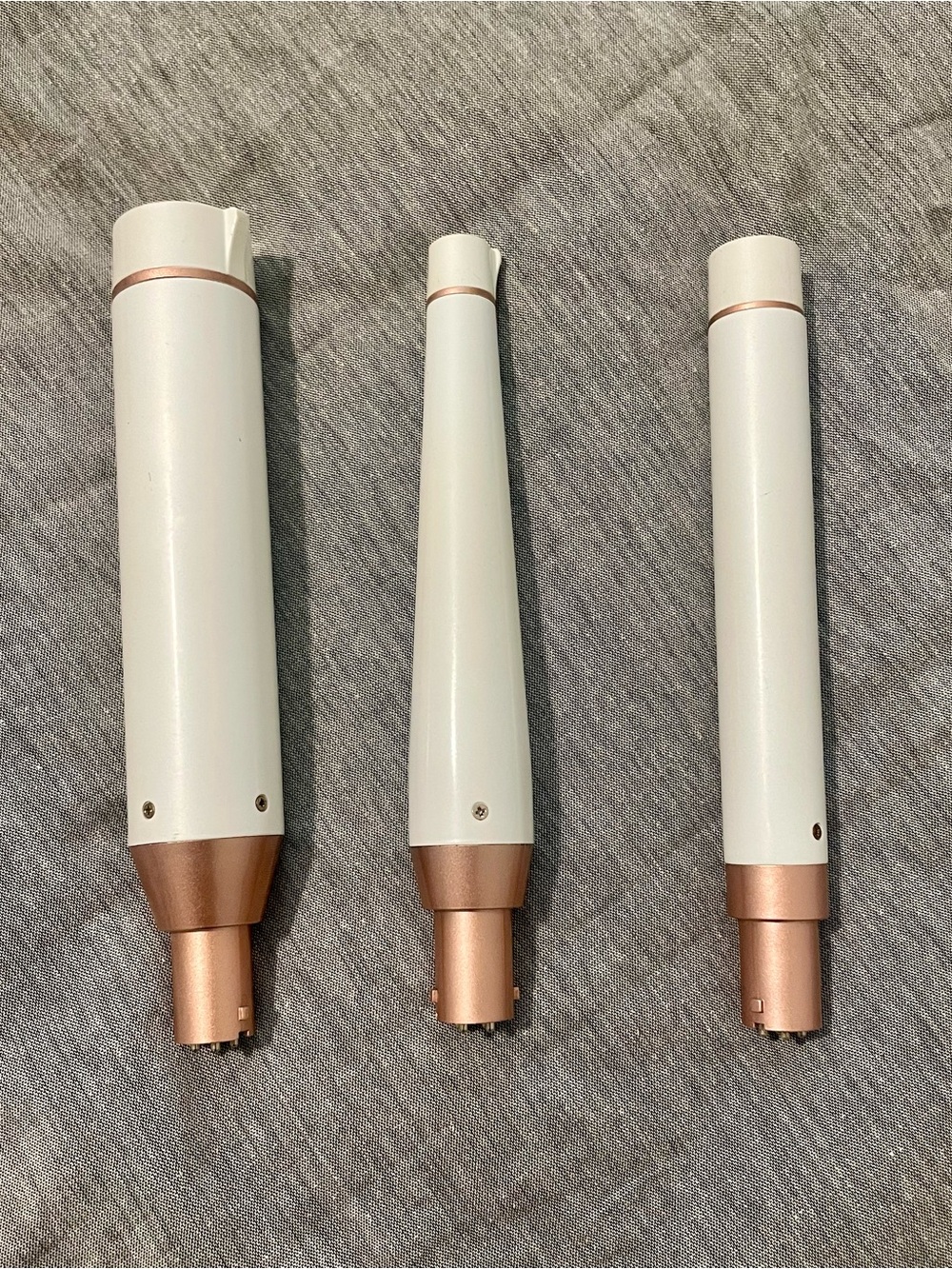 T3 Whirl Trio Barrel Set White and Rose Gold